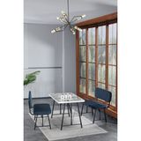 Hayat 70 x 110 Efes Mutfak Masası, Mutfak Masası Takımı, Yemek Masası, 2 Benchli - Lacivert
