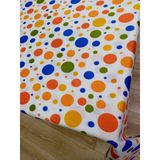 Hayat Home Renkli Ponpon Desen 120X140 Dertsiz Mutfak Masa Örtüsü