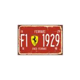 Hayat Poster Formula 1 Tabela Tarz Retro Vintage Ahşap Poster 2030043