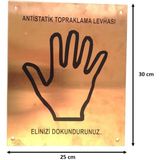 Hayat Statik Elektrik Bakır Topraklama Levhası Seti