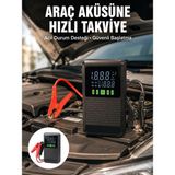 Hayat Store Araç Için Akü Takviye Cihazı ve Kablosuz Hava Kompresörü Yeni Nesil - Lisinya