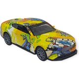 Hayat Store Çek Bırak Grafity Araba Metal -K174C1 - Sarı (Lisinya)