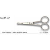 Hayat Store Europe Aplike ve Nakış Makası Kıvrık Küt Uçlu No:4 10,16 cm