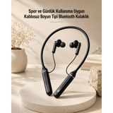Hayat Store Kablosuz Boyun Tipi Bluetooth Kulaklık Mikrofonlu Spor ve Günlük Kullanıma Uygun - Lisinya
