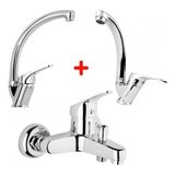 Hayat Store Mix Banyo Bataryası Lavabo - Evye 3 Lü Avantajlı Set ( Lisinya )