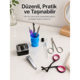 Hayat Store Paslanmaz Çelik Manikür Seti Tırnak Kaş ve Kişisel Bakım Aletleri - Lisinya