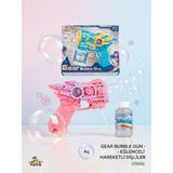 Hayat Store Pilli LED Işıklı Köpük Tabancası 15CM – Yoğun Baloncuk Çıkaran Bubble Pembe