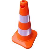 Hayat Trafik - 50 cm PVC Trafik Konisi EKO Trafik Dubası
