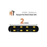 Hayat Trafik Kauçuk Hız Kesici Kasis Seti 2 Metre - Eko