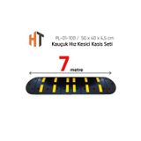 Hayat Trafik - Kauçuk Hız Kesici Set Kapaklı, Yol Kasisi 7 metre