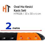 Hayat Trafik Oval Hız Kesici, Kasis Seti 2 Metre
