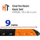 Hayat Trafik Oval Hız Kesici, Kasis Seti 9 Metre