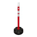 Hayat Trafik - Uyarı Dikmesi PPC 63 mm x 100 cm 5'li Set