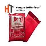 Hayat Trafik Yangın Battaniyesi, Çantalı Yangın Battaniyesi 150X180 cm - 150 x 180 cm
