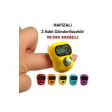 HAYATINIZI KOLAYLAŞTIRIN 3 Adet Yüzük Zikirmatik Karışık Renk Olarak Satıştadır PKTA0253