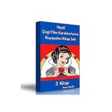 Haydi Çizgi Film Karakterlerini Boyayalım Kitap Seti