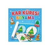 Haydi Dekor Kar Küresi Boyama Rulosu – 5 Metrelik Yılbaşı Temalı Çocuk Boyama Kağıdı | Eğitici ve Eğlenceli Aktivite | Kış ve Noel Temalı Renkli Boyama Rulosu