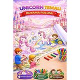 Haydi Dekor🌈Unicorn Masalsı Kahraman 5 Metrelik Büyük Boy Çocuk Boyama Rulosu|Masalsı Unicorn,Gökkuşağı ve Kalp Desenli Sanat Etkinlik Kağıdı|Okul Öncesi Yaratıcılığı Geliştiren Eğitici Boyama Kağıdı