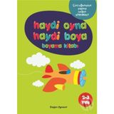 Haydi Oyna Haydi Boya Boyama Kitabı 2 2-3 Yaş-Doğan Egmont Yayıncılık