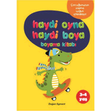 Haydi Oyna Haydi Boya Boyama Kitabı 2 3-4 Yaş-Doğan Egmont Yayıncılık