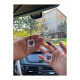 HayDün Araba dikiz aynası süsü parmak izi anlamlı süs hediye