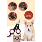hayhall Pratik Kedi Ve Köpek Tırnak Makası | Evcil Hayvan Tırnak Makası | Çelik Uçlu Tırnak Makası