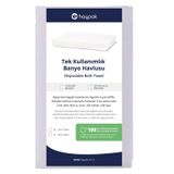 Haypak Tek kullanımlık Banyo Havlusu Standart Kalınlık 80 * 140-15 Adet