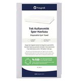 Haypak Tek kullanımlık spor havlusu ekstra kalın 40 x 80 cm - 35 adet