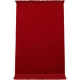 Hayrat Neşriyat Kadife Velur Seccade Düz Renk (70X110 Cm. Bordo) - 70 x 110 cm