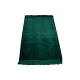 Hayrat Neşriyat Kadife Velur Seccade Düz Renk (70x110 cm. Yeşil)