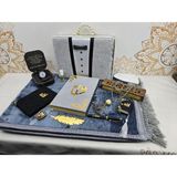 Hayrat Neşriyat Kişiye Özel Düğün Hediyesi Orta Boy Meal Kuran Seti Isme Özel Hazırlanır 16*24 - GRİ DAMAT - Renkli