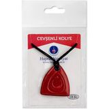 Hayrat Neşriyat Paketli Boyun Cevşeni - Kırmızı (Cevşenü'l Kebir)