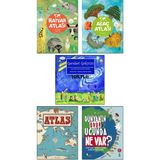 Hayvan Atlası + Ağaç Atlası + Geceleri Gökyüzü + Dünyanın Öbür Ucunda Ne Var? + Atlas / 5 KİTAP SET