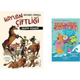 Hayvan Çiftliği - Grafik Roman (Karton Kapak) + 1 Kitap Daha (Set) - Hayır