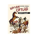 Hayvan Çiftliği - Grafik Roman (Karton Kapak) + Insanlığımı Yitirirken Cilt 1 + Blue Box - Mavi Kutu 1 + 32 Kitap - Hayır