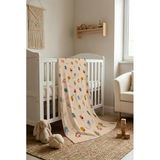 Hayvan Desenli Soft Touch Termal Bebek Battaniyesi Cbt0001 Renkli 100 X 150