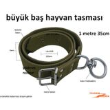 Hayvan Yuları 135cm Büyük Baş Hayvan Tasması İnek Boğa Öküz Tasma