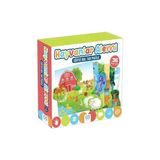 Hayvanlar Alemi 36 Parça 2+ Yaş Çocuklar Için Eğitici Bul-Tak Yapboz Puzzle