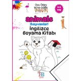 Hayvanlar - Animals Boyama Kitabı - Altınbaş Üniversitesi Yayınları