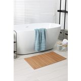 Hayveys Bambu Banyo Matı Yer Paspası Su Sızmaz Kaydırmaz Mat