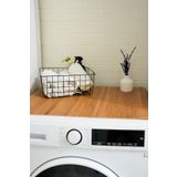 Hayveys home Bambu Banyo Matı Çamaşır Makinası Üstü Örtüsü
