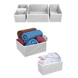 Hayveys home Katlanabilir Dolap ve Çekmece İçi 4 Parça Düzenleyici Organizer Hurç Kutu
