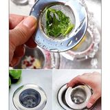 Hayveys Metal Lavabo Süzgeci Paslanmaz Çelik Süzgeç 7 cm Çapında Mutfak Kullanımı İçin