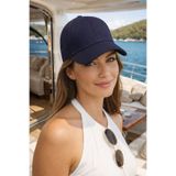 HAZAL KAYA ATELIER Lacivert Gabardin Lux Pamuklu Kep Kadın Şapka