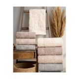 Hazangülü Buldan Üretimi Çeyizlik Deluxe Jakarlı Maya 4'lü El/Yüz Havlusu I 50x90