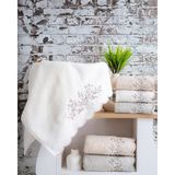 Hazangülü Collection Buldan Üretimi Çeyizlik Imre Pamuk 6'lı El/yüz Havlusu I 50X90 - 50 x 90 cm - Çok Renkli