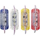 Hazar Led 12 Volt 0.6 Watt Animasyonlu Çakar Modül Led 3 Ledli Kırmızı-mavi