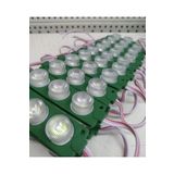 Hazar Led 12 Volt 3’lü Lensli 3 Watt 3030 Reklamcı Modül Yeşil (10 ADET)