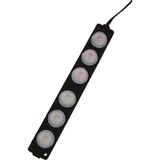 Hazar Led 12 Volt 6 Watt 6 Mercekli Animasyonlu Çakar Modül Kırmızı-Mavi (5 Adet)