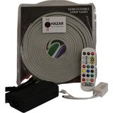 Hazar Led 12 Volt 6 x 12 mm Rgb Pixel Neon Şerit LED Set Tuya Destekli Uzaktan Kumandalı WS2811 Magic Neon 5 m